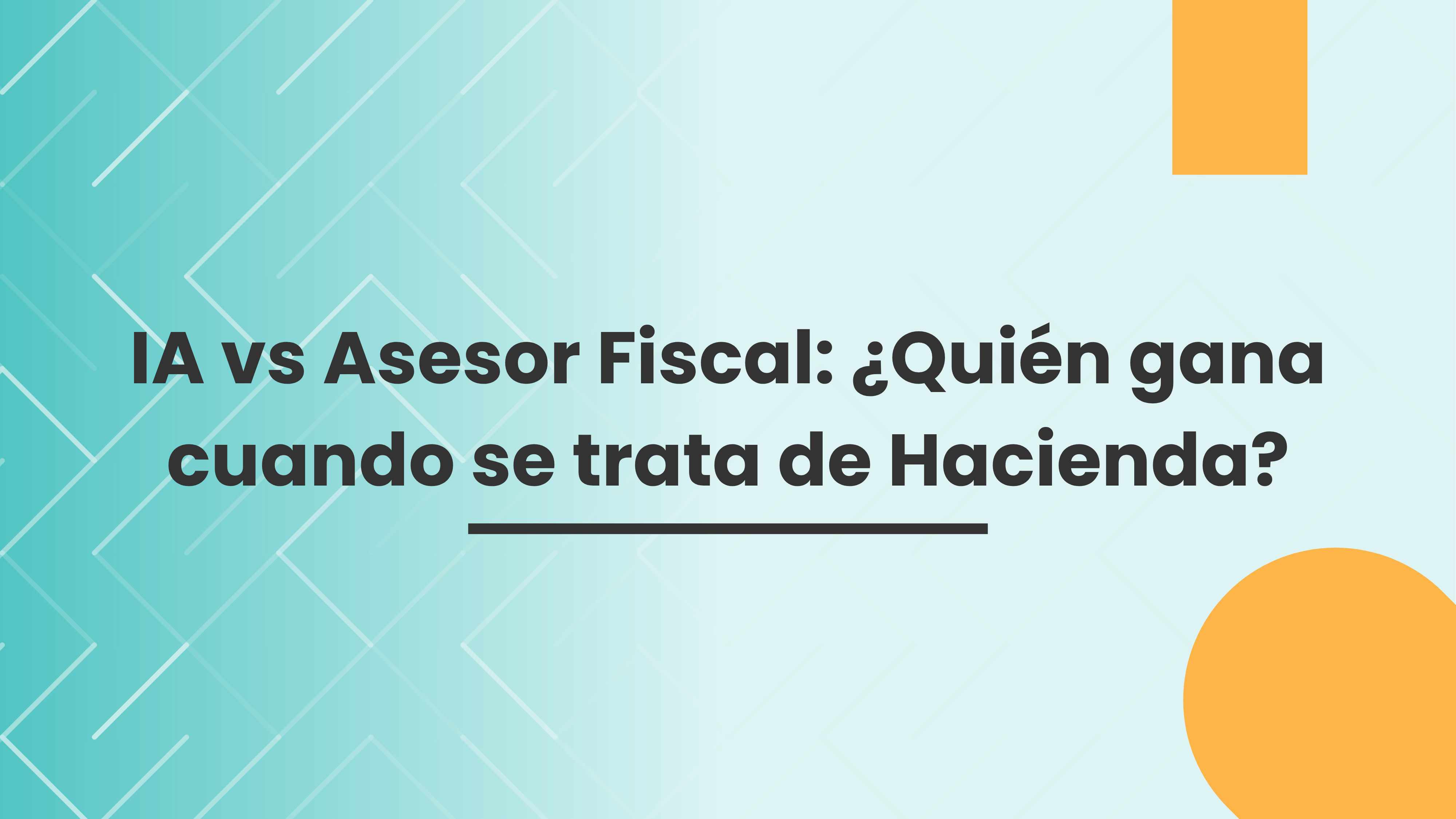 IA vs Asesor Fiscal: ¿Quién gana cuando se trata de Hacienda? IA vs Asesor Fiscal: ¿Quién gana cuando se trata de Hacienda?